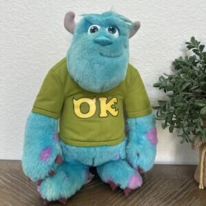 Monsters University Disney Pixar Sully Talking My Scare Pal Plush‎ 12” Works Toy